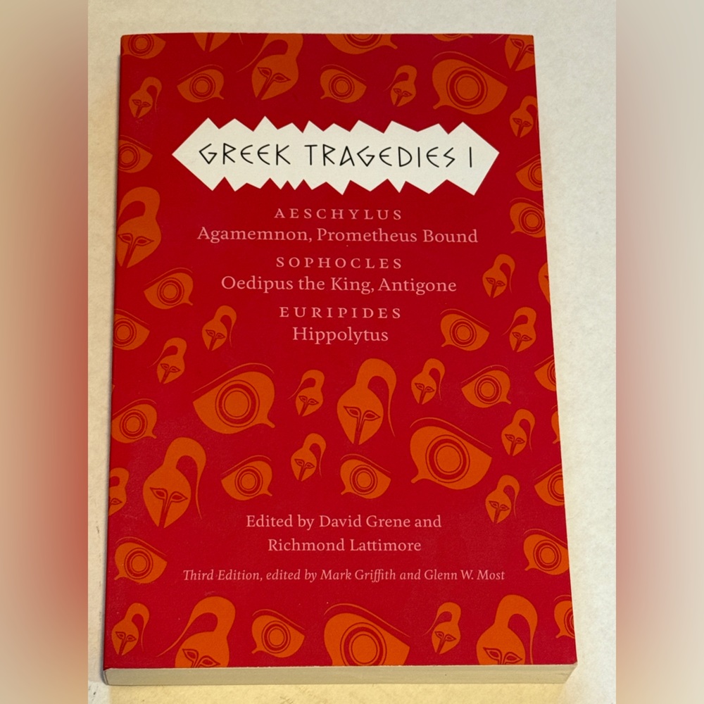 Greek Tragedies I Book
